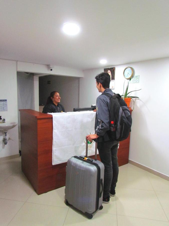 Hotel Colonial El Bosque Dorado Tunja Esterno foto